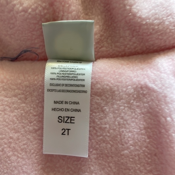 2T Outfit Puffer Coat Pants and TShirt New - Picture 6 of 10